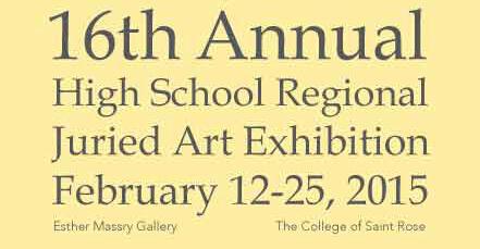 Four Students Selected for High School Regional Juried Exhibition