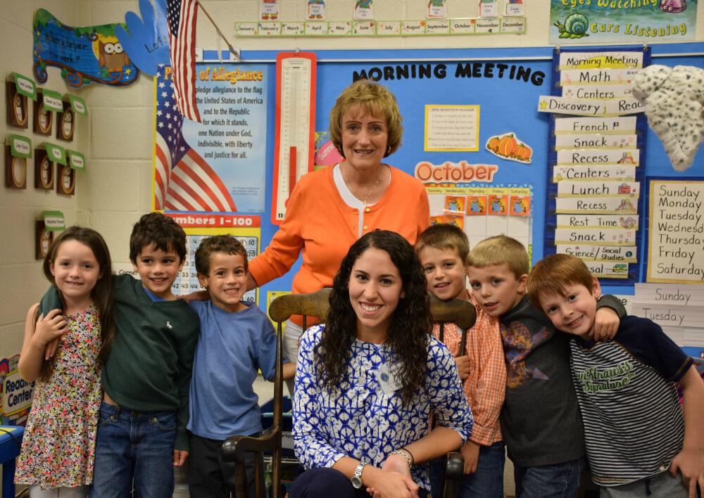 Anna Marinello ’09 Visits Kindergarten