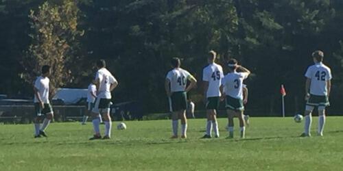 boys soccer versus hoosic valley