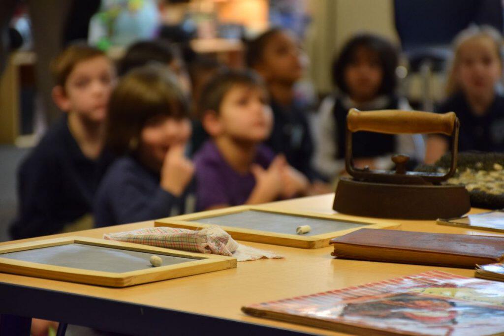 Kindergarten and First Grade Explore the ‘Days Gone By’