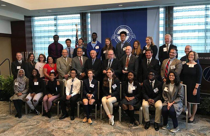 Doane Stuart Students Attend the 2018 Albany Medical Center Prize Awards Ceremony