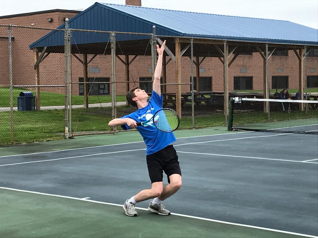 Jackson Regan earns berth Section 2 Boys Singles Tennis Tournament