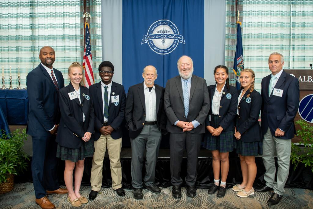 Doane Stuart Students Meet Albany Medical Center Prize winners